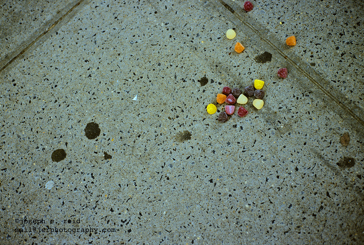 Chelsea Gumdrops on sidewalk